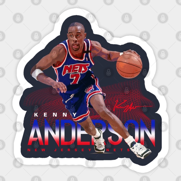 Kenny Anderson Sticker by Juantamad